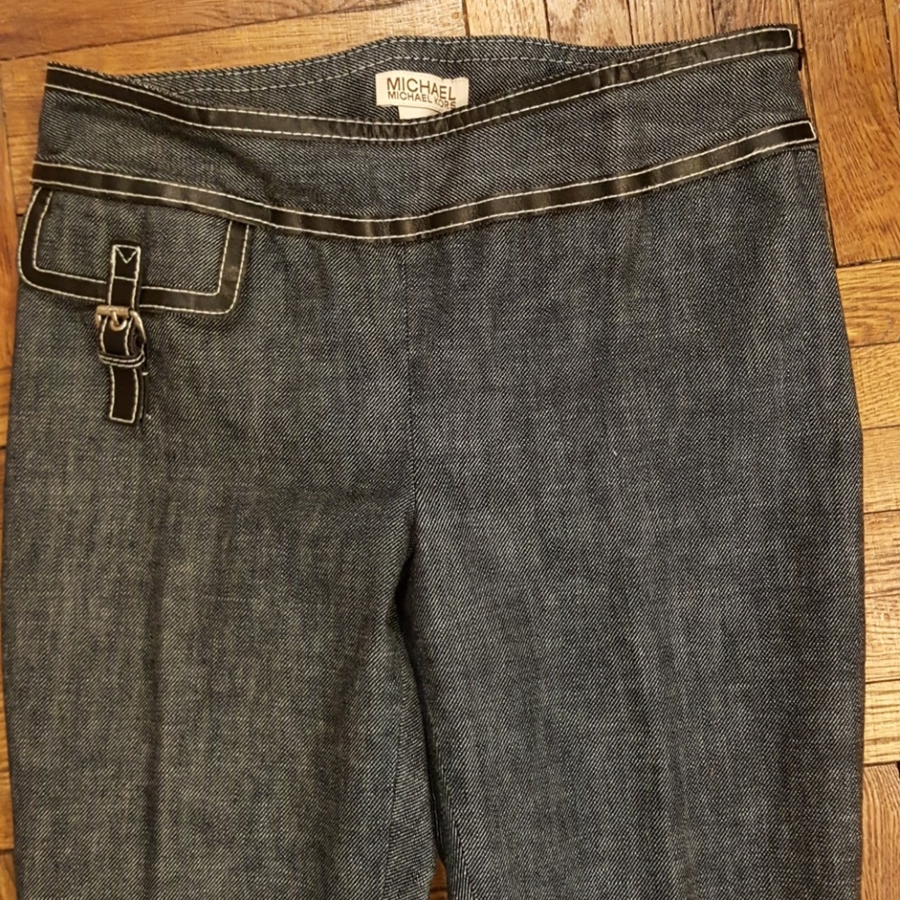 Michael Michael Kors denim pants with trim - 2
